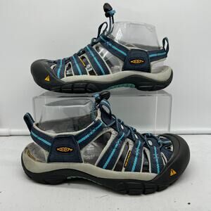 Keen Sandals Womens 7 Newport H2 Blue Hiking Trail Shoes
